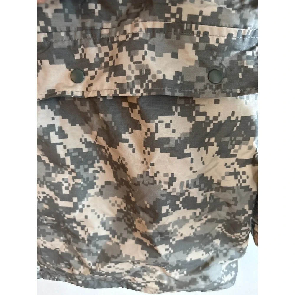 ORC Industries Raincoat Wet Weather Jacket Woodland Camouflage Sz M (Shell Only)